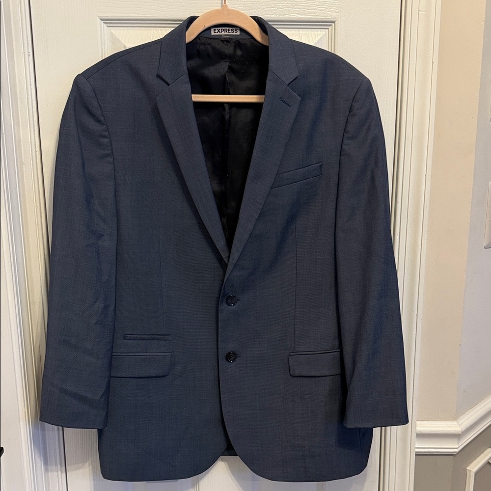 Express Slim Fit Photographer Suit Jacket Sz Large